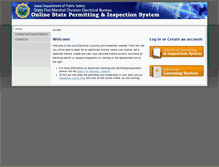 Tablet Screenshot of iowaelectrical.gov
